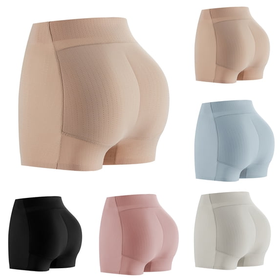 Butt Lifter Panties Padded Underwear for Women Seamless Booty Pads Butt Enhancer Lace Shapewear Panty Pink S