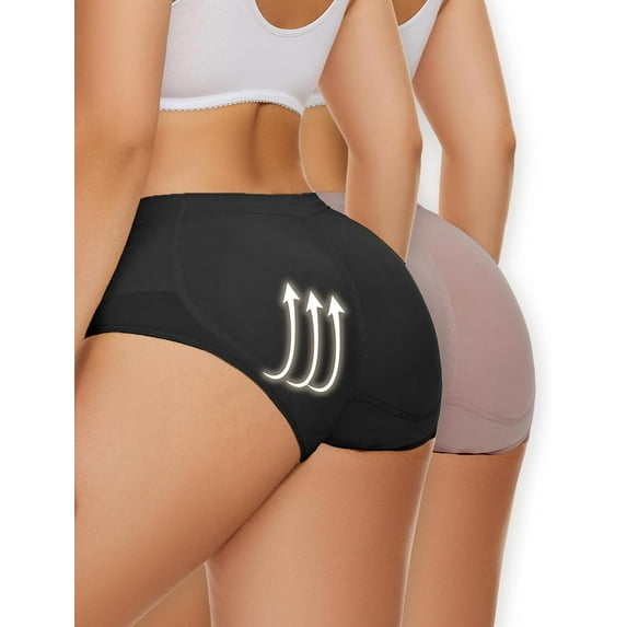 Butt Lifter Panties Underwear for Women with Removable Pads Seamless Booty Pads Hip Enhancer Panty