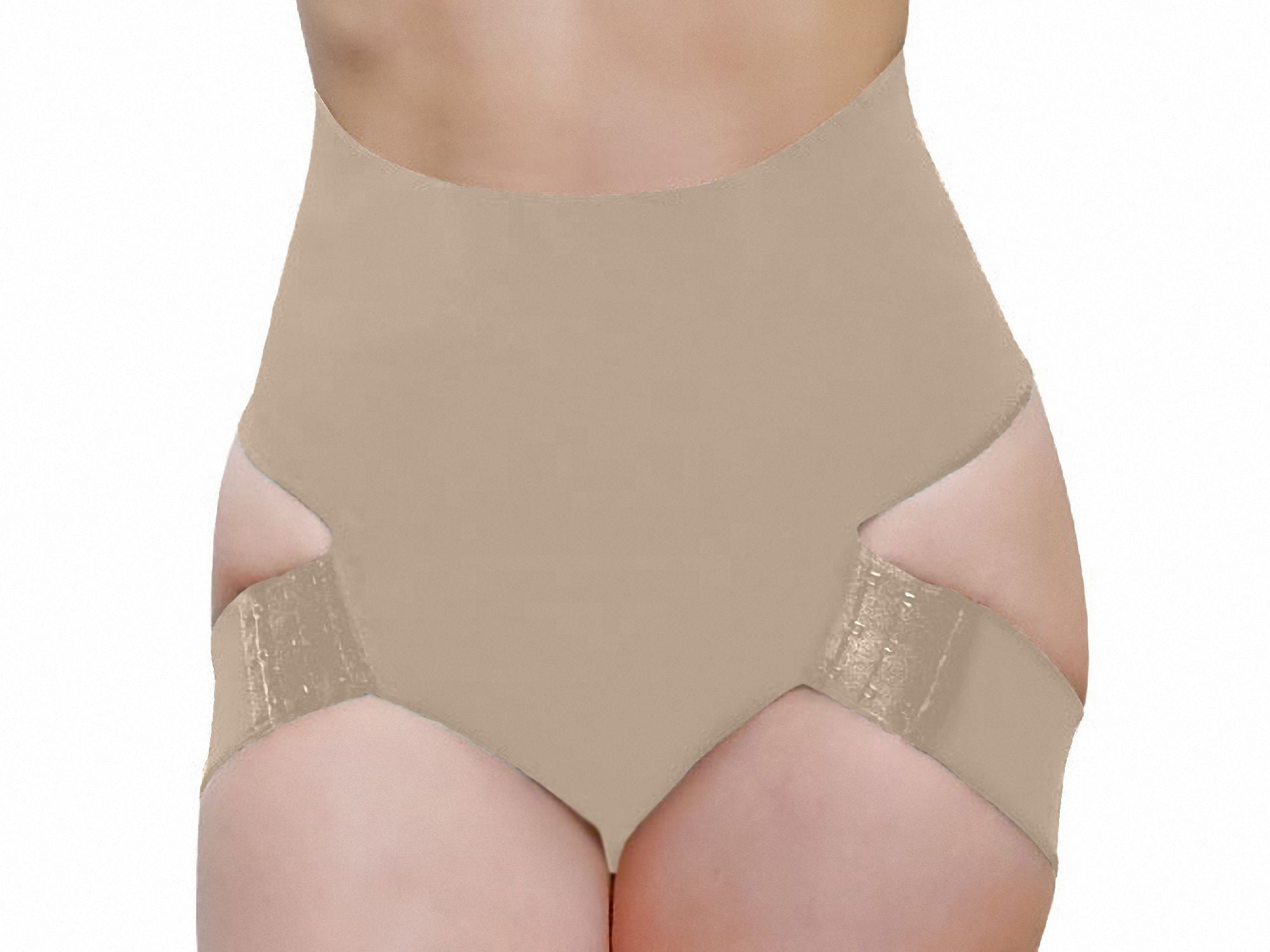 Wearslim® Underwear Slims & Trims High Waist Panty, Tummy Control Panties  Butt Lifter Panties - Beige : : Clothing & Accessories