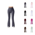 thumbnail image 1 of Lifting Leggings for Women 2026 Summer Lightweight High Waisted Flared Leggings Stretchy Slim Fit Workout Yoga Pants, 1 of 8