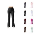 thumbnail image 1 of Lifting Leggings for Women 2026 Summer Lightweight High Waisted Flared Leggings Stretchy Slim Fit Workout Yoga Pants, 1 of 8