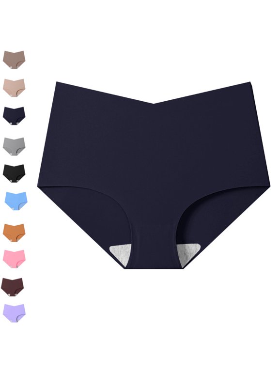 Butt Lifting Panties Padded Underwear for Women Booty Pads Seamless Butt Enhancer Panty Dark Blue M