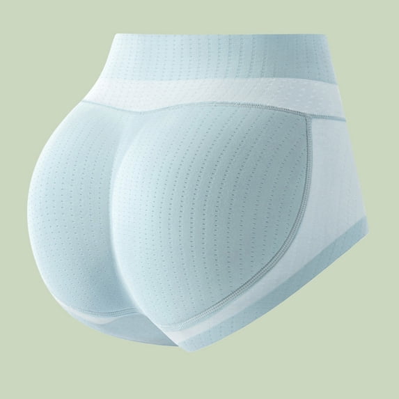 Butt Lifting Panties for Women Padded Shapewear Hip Enhancer Pads Comfy Tummy Control Shorts Seamless Underwear,High Waist Butt Lifting Padded Breathable Boyshorts,Comfy Underwear Casual Boyshorts