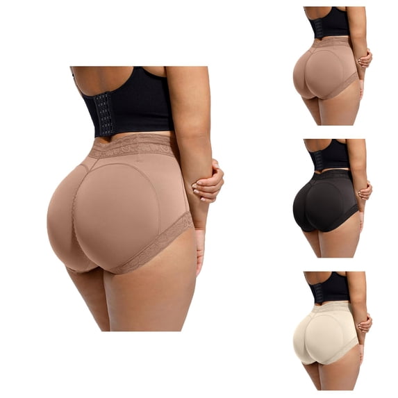 Lifting Panties for Women High Waisted Lace Tummy Control Lifter Body Shaper Brief Underwear Shapewear