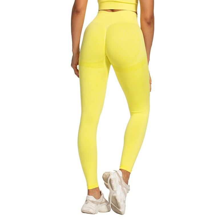 Walmart yellow leggings top