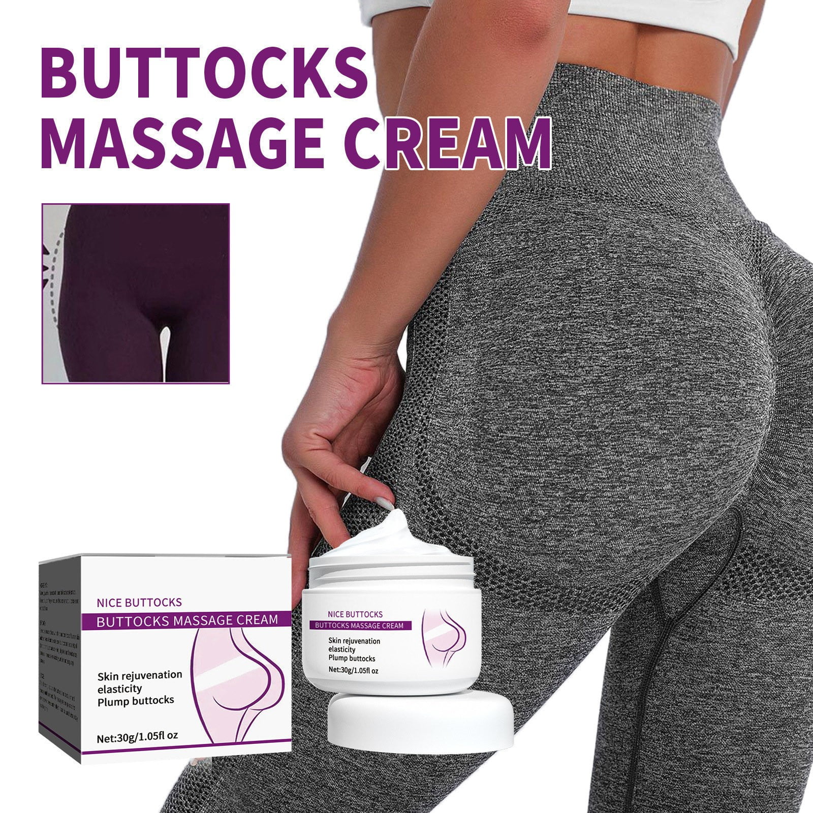 Butt Nourishing Massage 30g Buttock Sexy Hip Butt Lifting Buttocks Tightening Shaping Big Butt