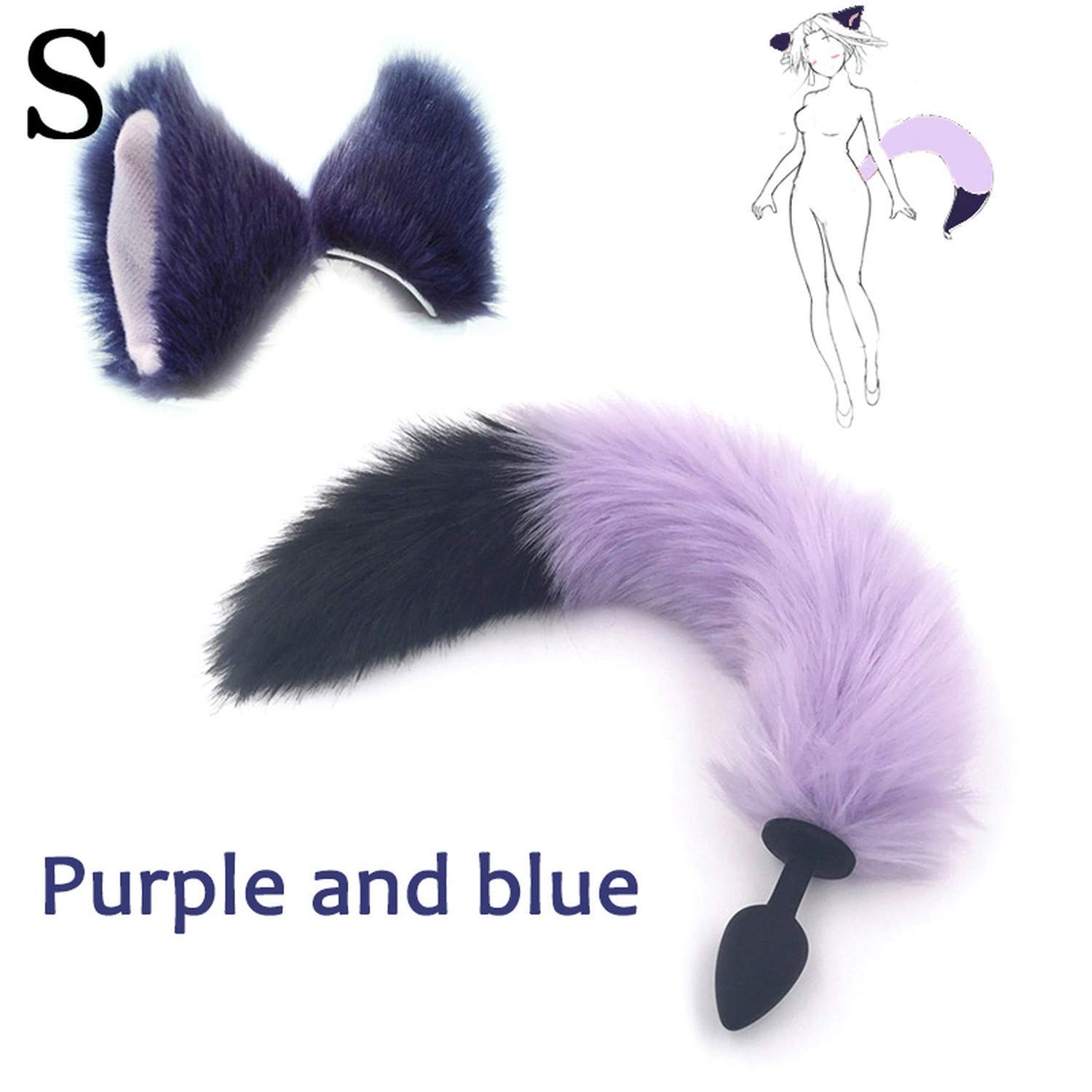 Butt Play Plug Women Toys Silicone Plug Fox Tail Zambia