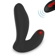 Butt Plug Vibrator for Men Women - DARZU Prostate Massager with Remote Control Adult Sex Toys Thrusting Anal Stimulator Plug for Male Female