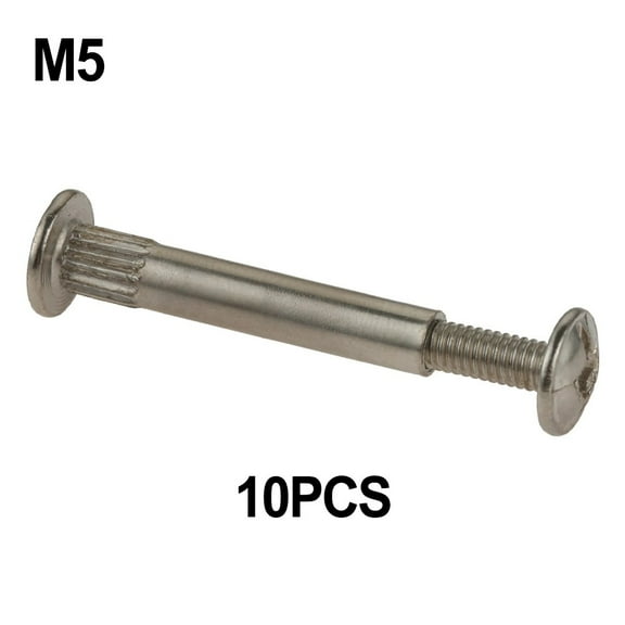 Butt Screw M Cabinets Furniture Assembly Assembly Carbon Steel DIY Projects Secure Connection Silver Splint Nut