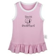 thumbnail image 1 of Butt Sniffer Novelty Dresses For Baby, Newborn Babies Skirts, Infant Princess Dress, 0-24M Kids Graphic Clothes (Pink Sleeveless Dresses, 12-18 Months), 1 of 4