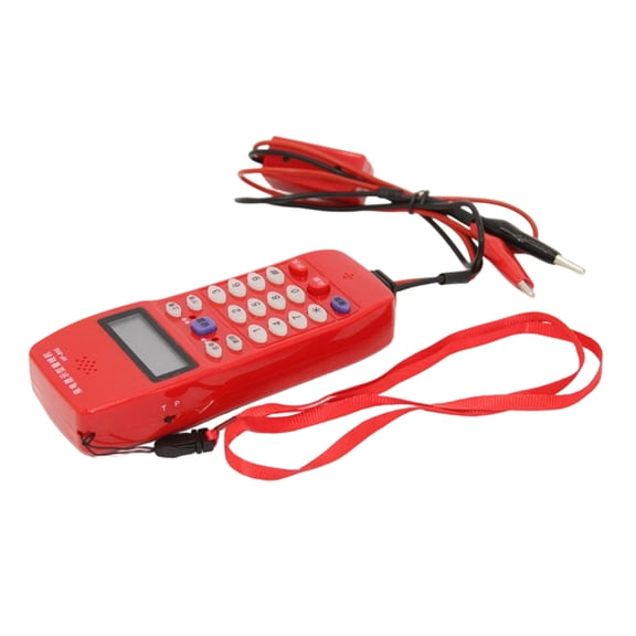 Butt Tests Tester Linemans Tool Cable Set with Connectors Telephone Tests Set Telephone Phone Line Networks Cable Tester