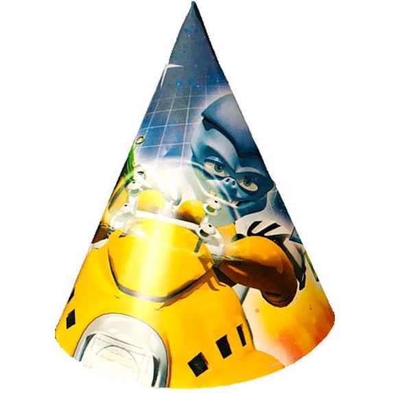 Butt-Ugly Martians Vintage 2001 Cone Hats (8ct)