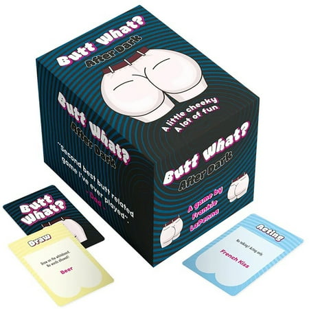 Butt What? After Dark Expansion - Frankie LaPenna's Viral Butt Slapping Party Game, NSFW Category Word Guessing Game, Adults Ages 18+, 4-8 Players
