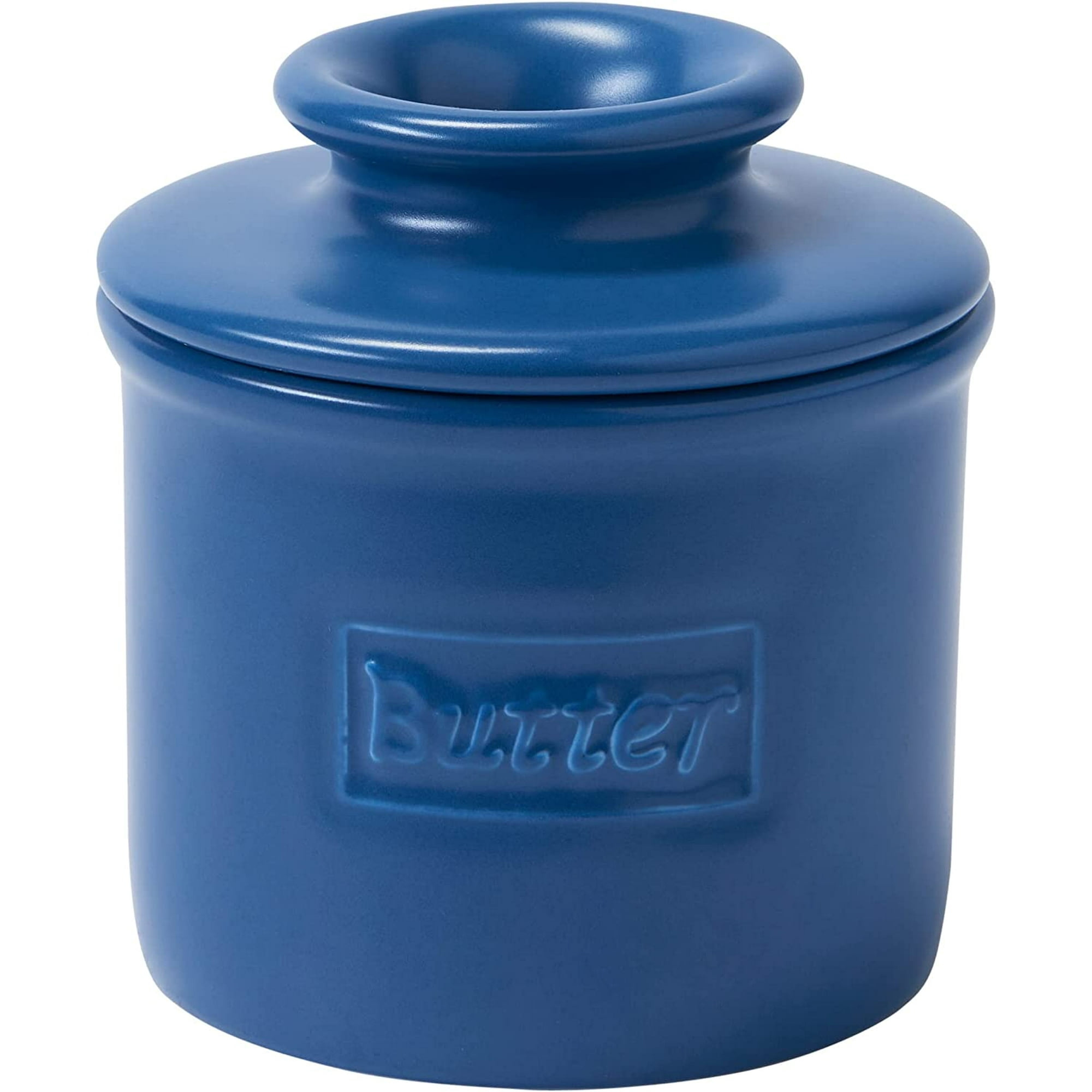 Butter Bell Crock Powder Blue — Faraday's Kitchen Store