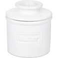 thumbnail image 1 of Butter Bell® Crock - Original French Ceramic Dish by L. Tremain, Café Retro White, Glossy Finish, 1 of 9
