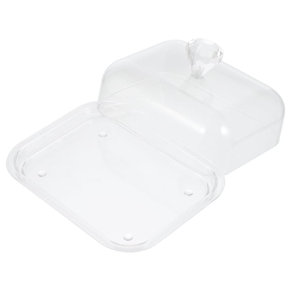 Dish with Lid - Restaurant Holder for Desserts and Food Storage Container