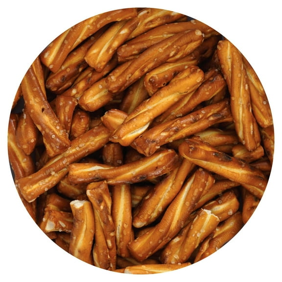 Butter Braided Pretzel Sticks, 2 Pound Bulk Bag, Hampton Distribution