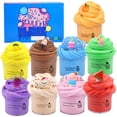 thumbnail image 1 of Butter Cake Slime Set 9 Piece 70Ml Each Soft Non Sticky Slime For Big Kids And Teens Party Favors Gift Idea With 9 Slimes And Perfect For Play, 1 of 6