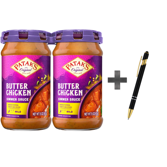 Butter Chicken Curry Simmer Sauce, 15 oz., 2 pk.