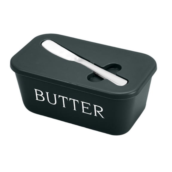 Butter Container Food Grade PP Box Restaurant Sealed Storage Box Cheese Dish -Green