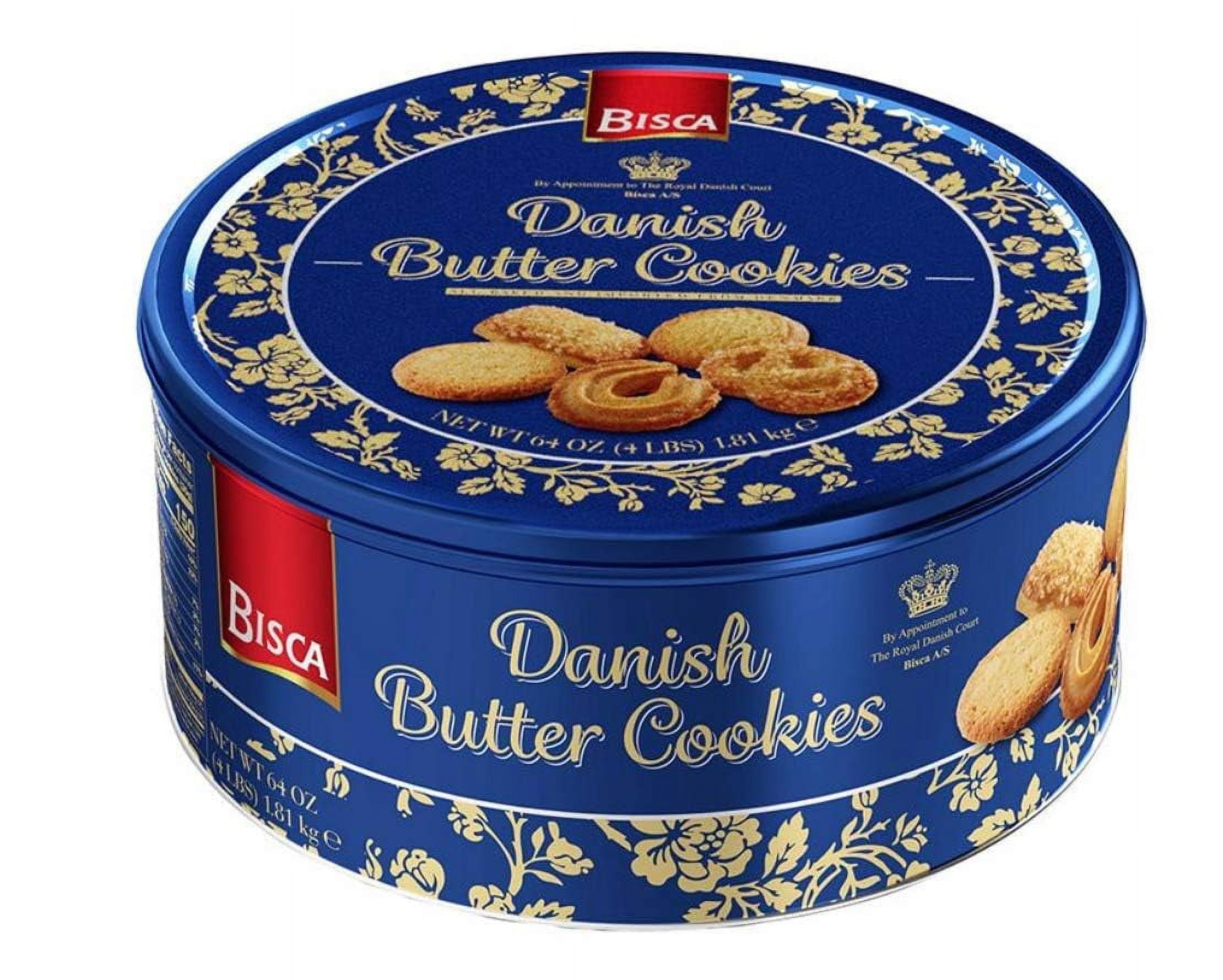 Butter Cookies 64 oz (1 Tin)