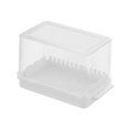Butter Cutting Storage Box Butter Dish Cutter With Lid Transparent