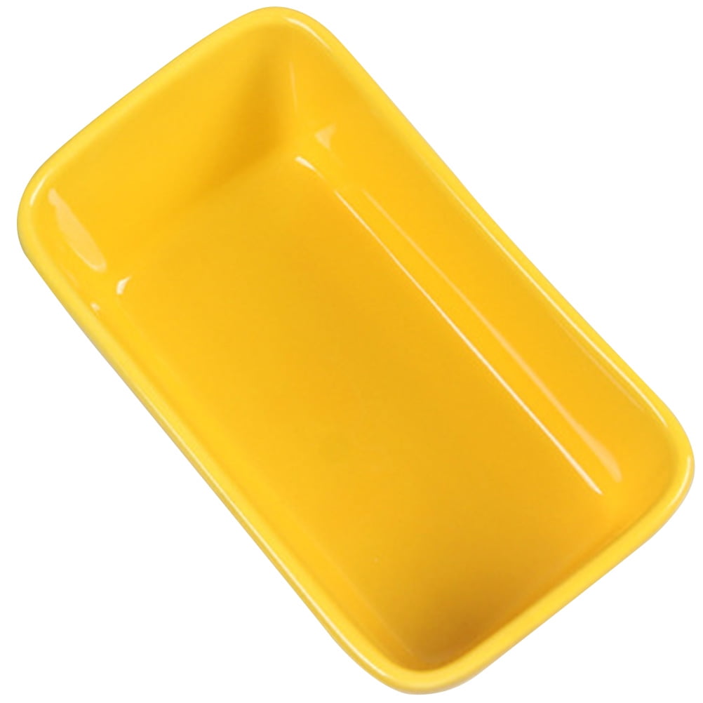 Butter Dish Cheese Kitchen Faicet Preservation Box with Lid Yellow Hand