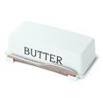 thumbnail image 1 of Butter Dish with Lid, Butter Dish with Lid for Countertop, Butter Tray, Kitchen Butter Keeper, Butter Container, Butter Holder, Holds 1 Stick, Microwave and Dishwasher Safe, 6.88x3.26 Inch, White, 1 of 7
