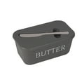 thumbnail image 1 of Butter Dish with Lid and Knife For Kitchen Coutertop, Airtight Storage Container, Countertop or Refrigerator, Kitchen Food Preservation Box with Spreader B, 6.6x3.86x2.87", 1Pcs, 1 of 2