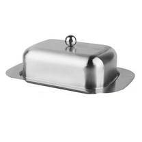 Butter Dish With Lid Butter Dish Elegant Design Brushed Stainless Steel