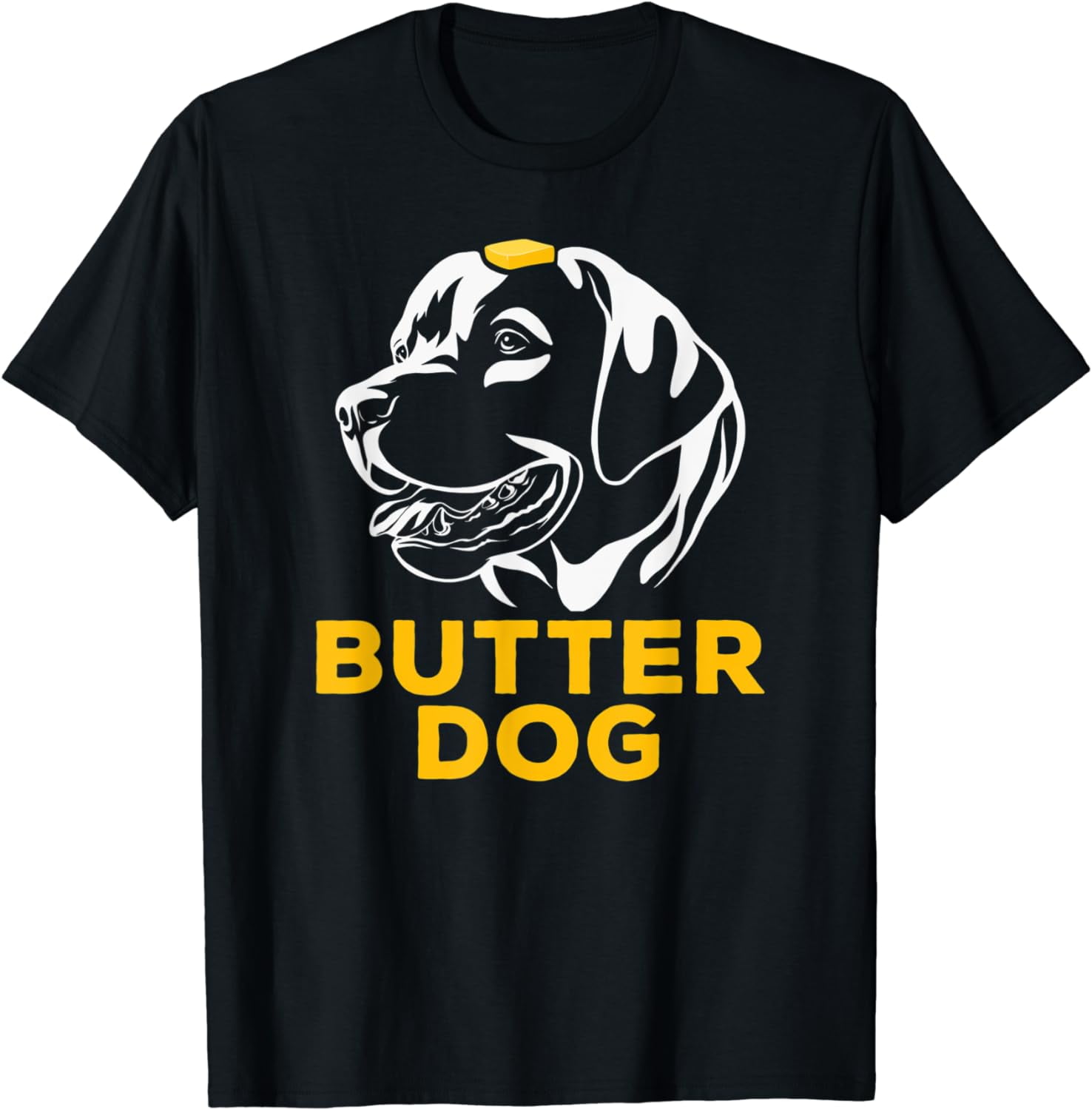 Butter Dog The Dog With The Butter On Him Funny Meme TShirt