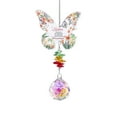 thumbnail image 1 of Butter.Fly Suncatcher For Mom/Sister Butter.Fly Glass Suncatcher Presents Sister/Mom Thank You For Being Such An Important Piece Of My Life I You Forever Hangs Home Decor, 1 of 4