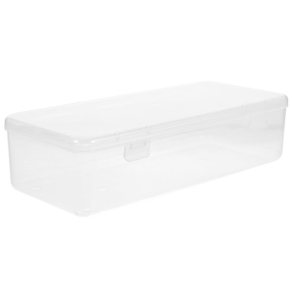 Butter Fridge Tiny Presents Containers for Dispenser Plastic Dish with Lid Rectangular Covered Storage Box Transparent Pp