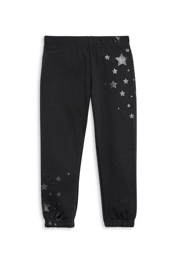 Girls' Star Print Varsity Pants S