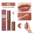 Butter Gloss Lip Glaze Moisturizing Mirror Lip Gloss Longlasting Color