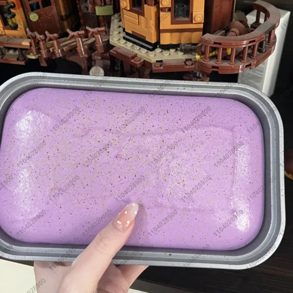 Butter Ice Cream Sticky Box Cake Squishy Toy Slow Rising Fidget Squeeze Toy Anti-Stress Hand Relax Gift