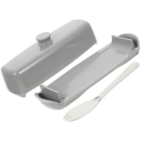 Butter Keeper and Cheese Crisper Container for Refrigerator - Plastic Storage for Freshness