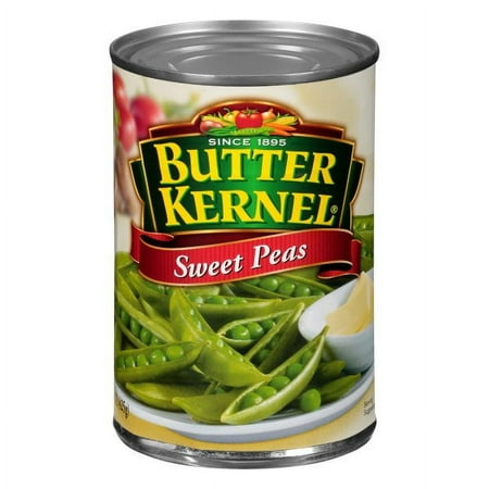Butter Kernel Sweet Peas, 15 oz, Can