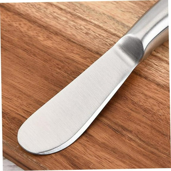 Butter Knife, Stainless Steel Cheese Cutters Ergonomic Handle, Kitchen Cheese Cutter, for Cream Cheese Spread for Years Easy to Clean for Kitchen Use