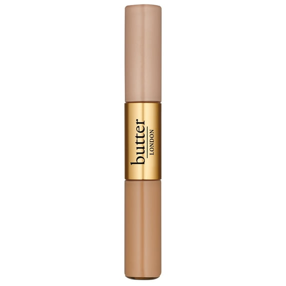 Butter London Medium LumiMatte 2-in-1 Concealer and Brightening Duo, 0.39 oz