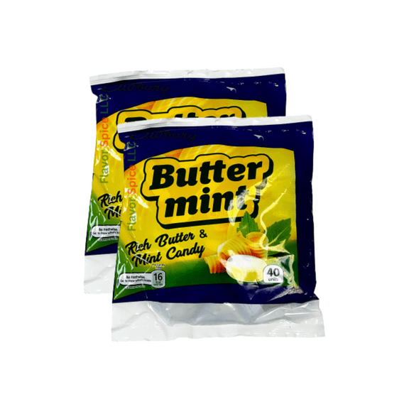 Butter Mint Cadbury Rich Candy 2 PACK 80 UNITS