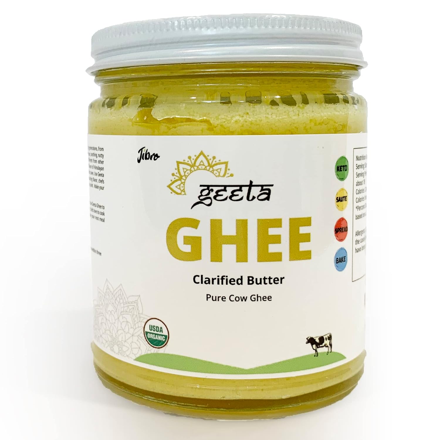 Butter Organic, Fed, Cultured Ghee Clarified Butter, Made In The