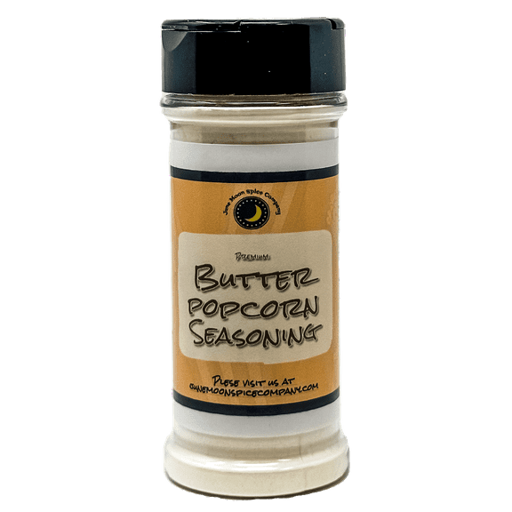 June Moon Spice Company's Premium Butter Popcorn Seasoning | Large Shaker
