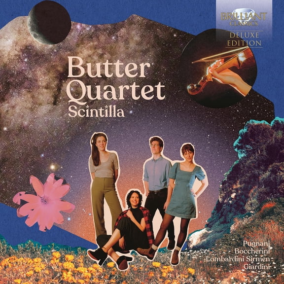 Butter Quartet - Boccherini, Giardini, Pugnani & Sirmen: Scintilla - Early Italian String Quartets (Deluxe) - Music & Performance - CD