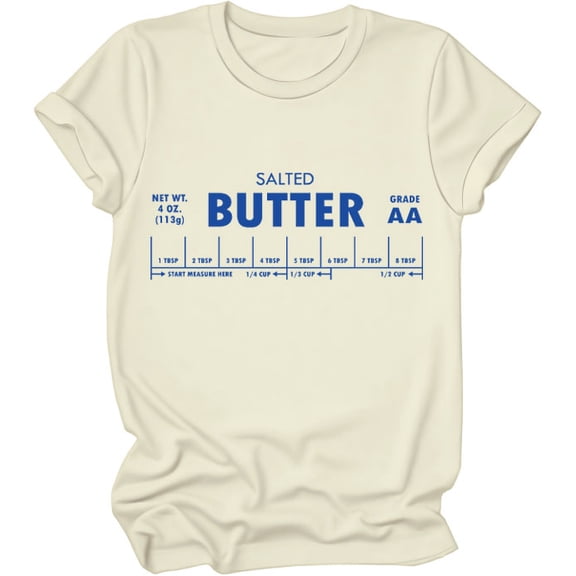 Butter Shirt, Salted Butter Shirt, Funny Baking Shirts For Women Man