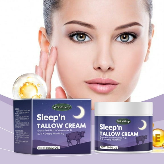 Butter Sleep Night Cream Hydrating and Moisturizing Softening and Brightening Skin Reducing Wrinkles Skin Care Cream