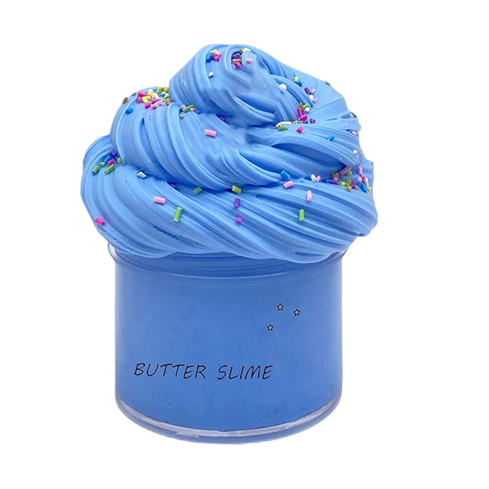 Butter Slime Kit 2.4oz, Super Soft and Non-Sticky DIY Slime with ...