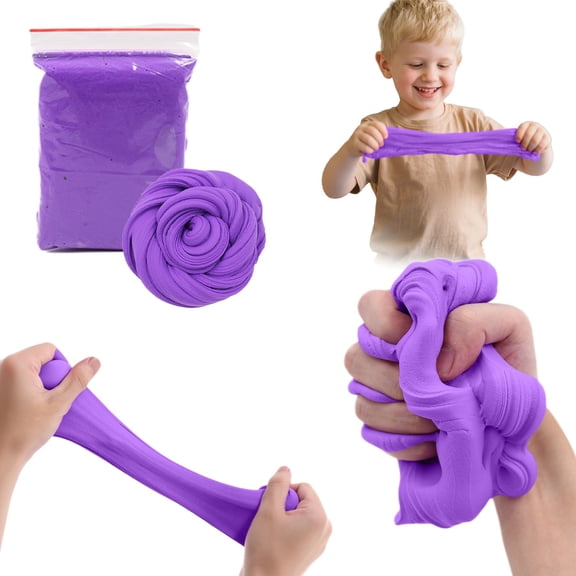 Butter Slime, Slime Clay, Cloud Slime, Ultra Soft Stretchy Non-Drying Modeling Clay With Diy Mix-In Accessories, Fluffy Furry Texture Sensory Stress Relief Putty For Arts Crafts Sculpting