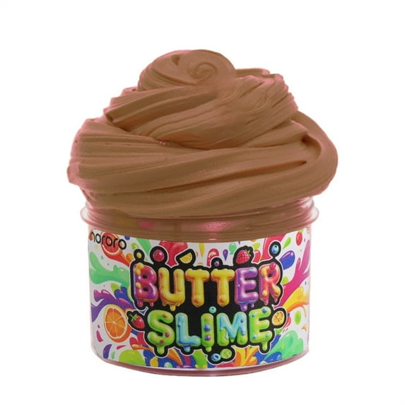 Butter Slime Toy With Foam Glue & Cotton Puree Ingredients For Moldable Stretchy Play, Designed For Children's Creative Diy Activities, Suitable For Indoor Sensory Play And Craft