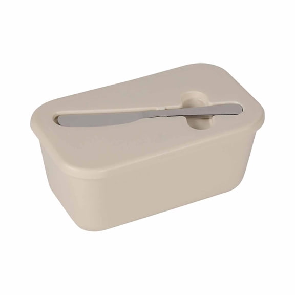 Butter Storage Box with Knife, Sealed and Airtight Food Preservation Container for Kitchen Butter Keeping and Serving